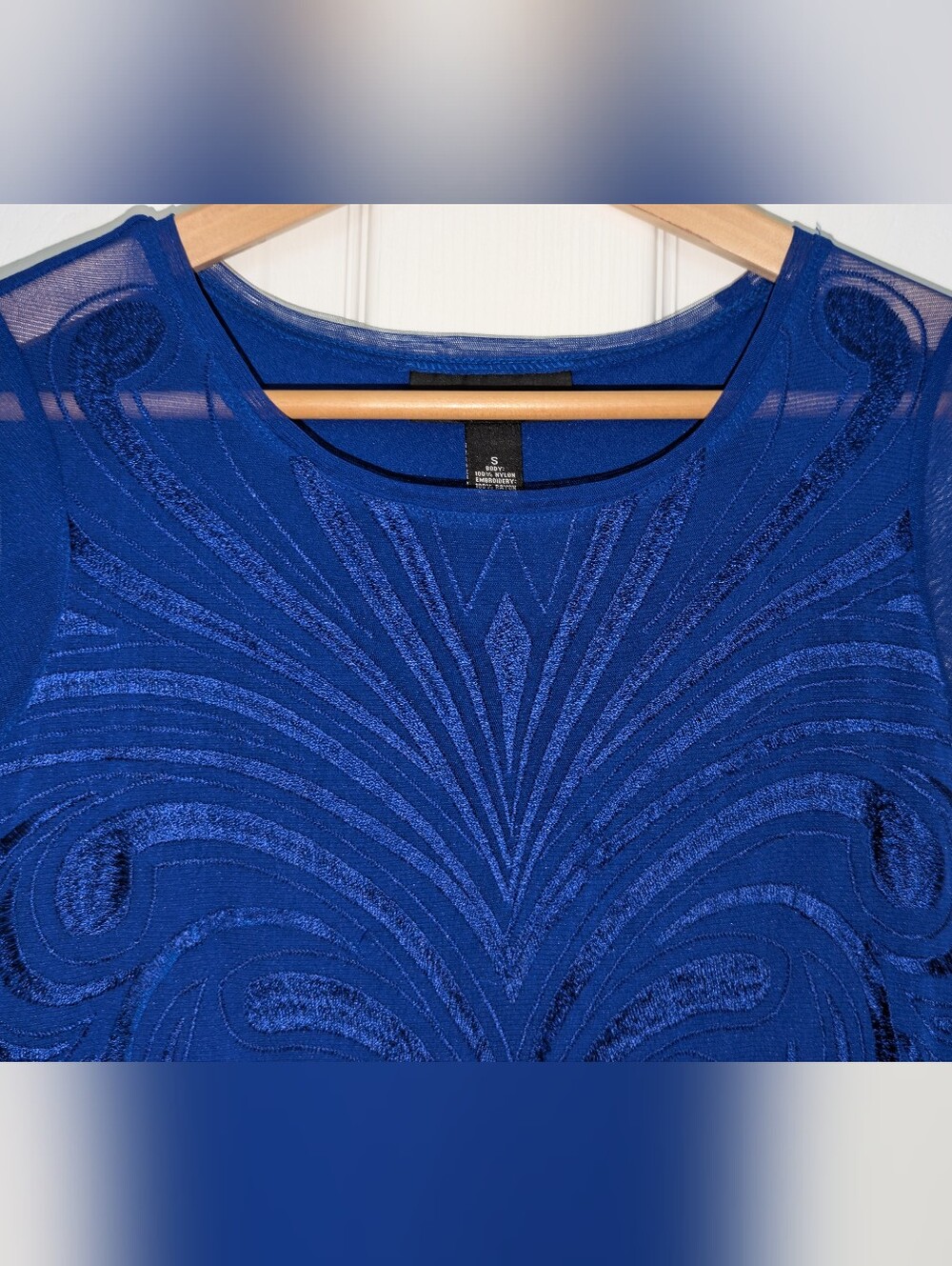 INC Size Small Embroidered Top - Picture 3 of 5